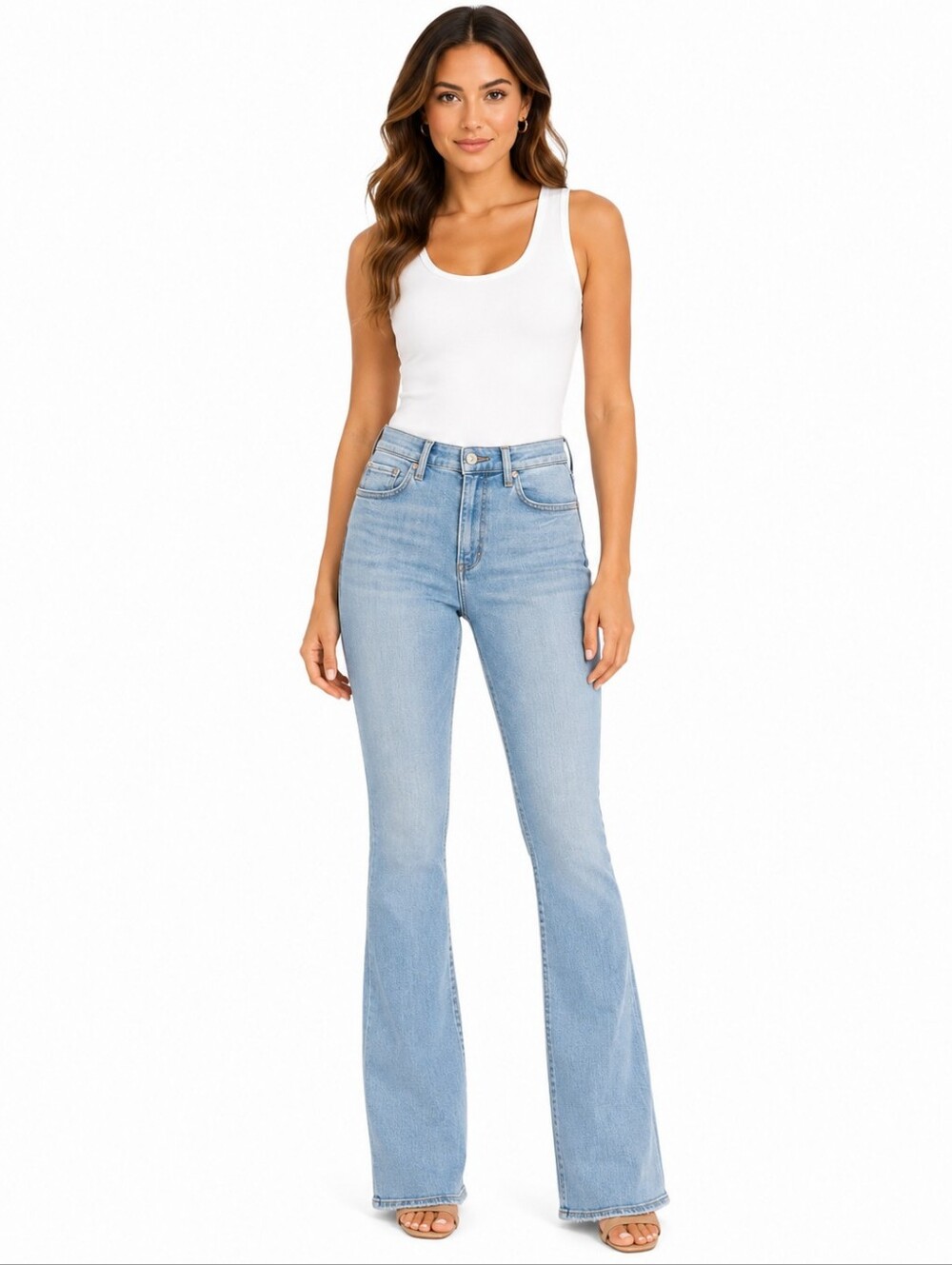 Citizens of Humanity Lilah Bootcut Jeans Women's 28‎ Light Wash Stretch Denim